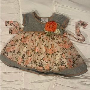Iris & Ivy Sweet Floral Dress 3-6m